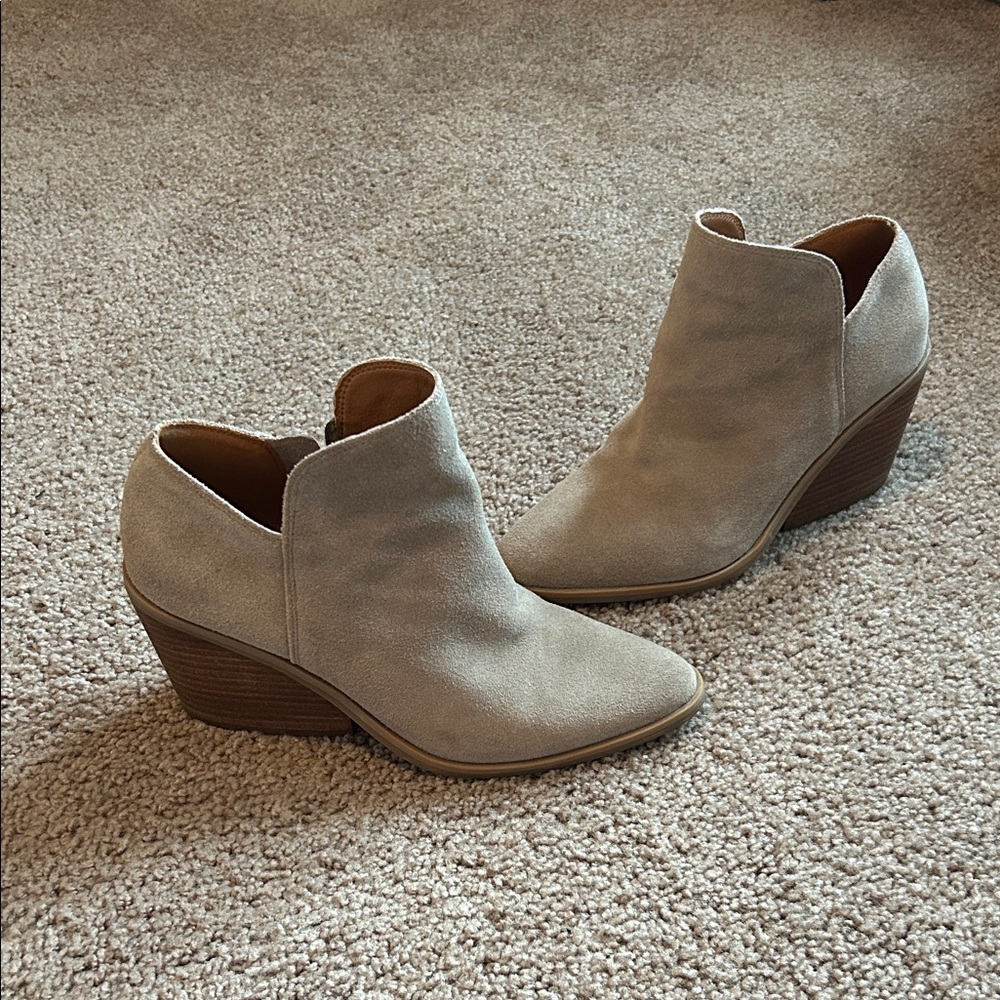 Lucky Brand wedge booties